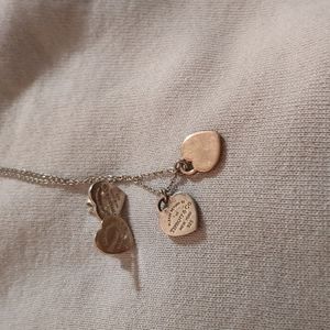 Return to Tiffany Heart Pendant and earring set